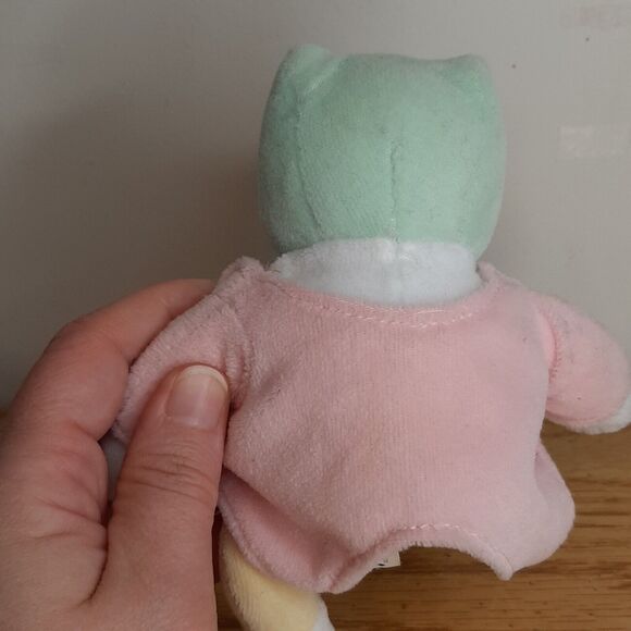 2001 Peter Rabbit FROG Mini plush by Luv n' Care Beatrix Potter Mr Jeremy Fisher - Picture 5 of 10